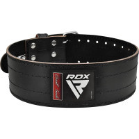 Атлетичний пояс RDX для пауерліфтингу RD1 шкіряний Black L (WPB-RD1B-L)