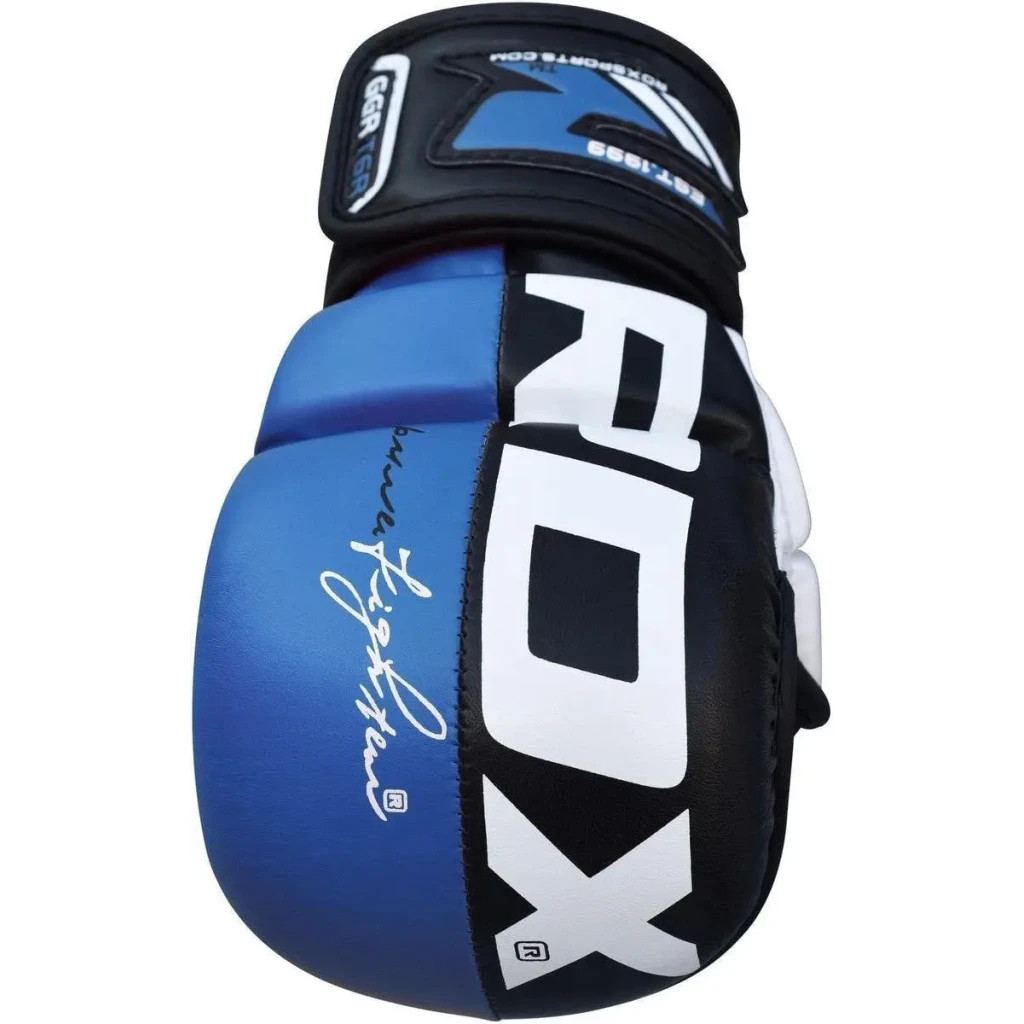 Рукавички для MMA RDX T6 Plus Rex Blue XL (GGR-T6U-XL+)