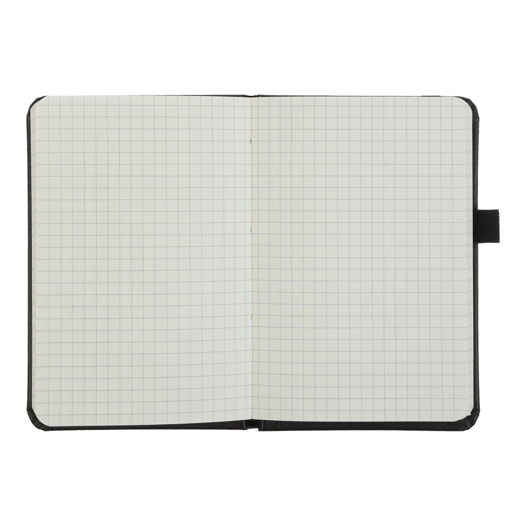 Книга записна Buromax ETALON 95х140, 96 аркушів клітинка помаранчевий (BM.296160-11)