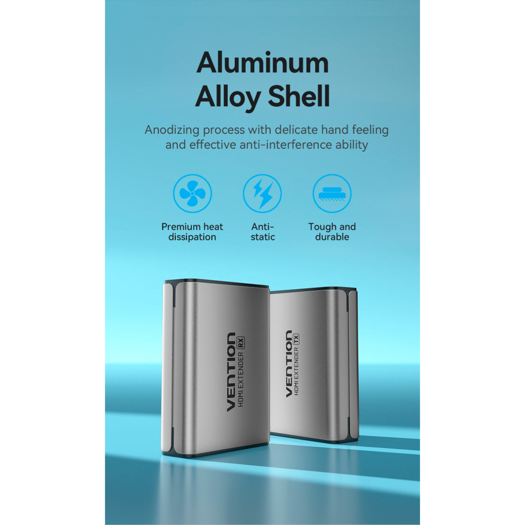 Адаптер HDMI extender 60m V1.4 1080p VENTION (AKGH0-EU)