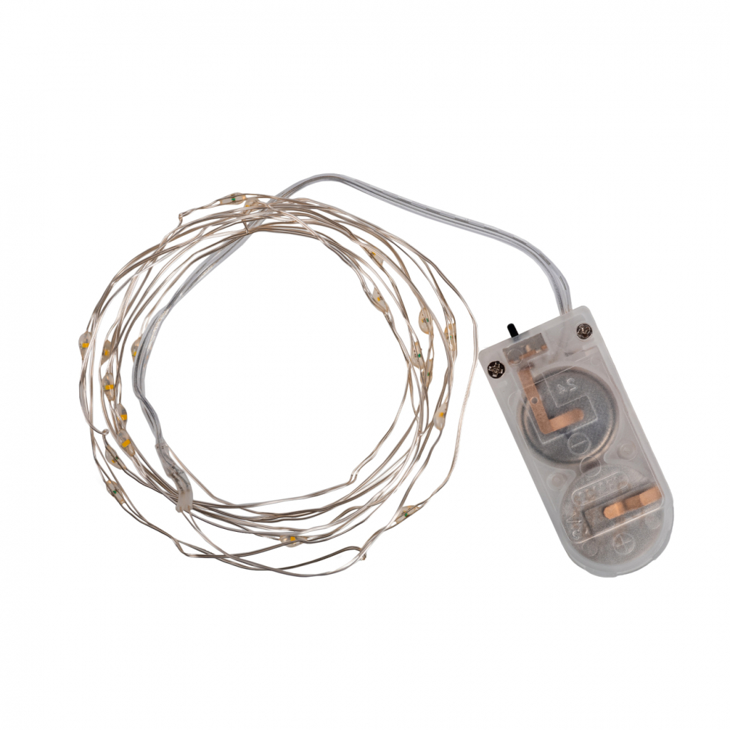 Гірлянда YES! Fun Нитка на мідному дроті 20 LED Тепло-біла 2 м Статична На батарейках (975020) Гірлянда YES! Fun Нитка на мідному дроті 20 LED Тепло-біла 2 м Статична На батарейках (975020)