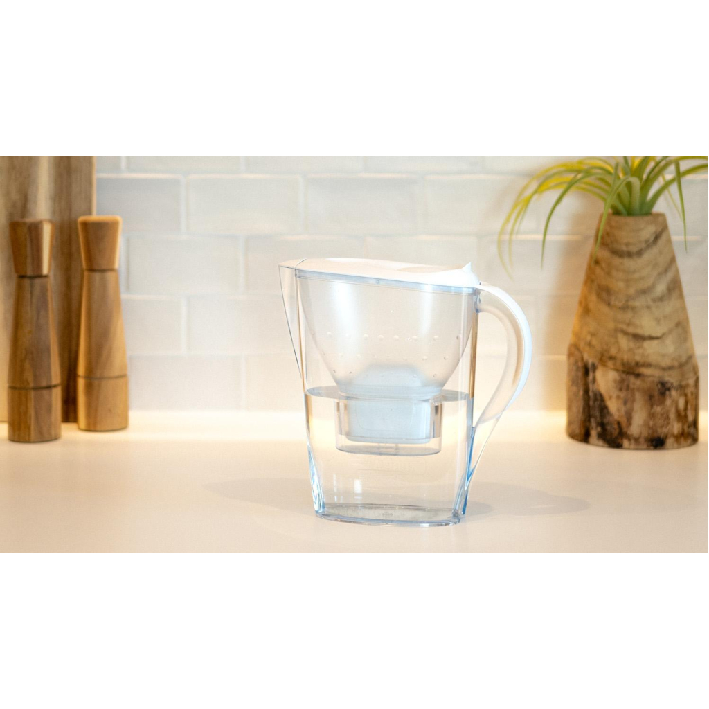 Фільтр-глечик Brita Marella XL Memo MXPro 3.5л (2л води) з фільтр-картриджем, білий (1052778)