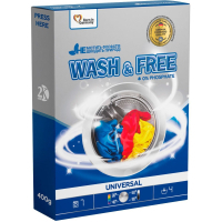 Washing powder Wash&Free Universal 400 g (4262396140920)
