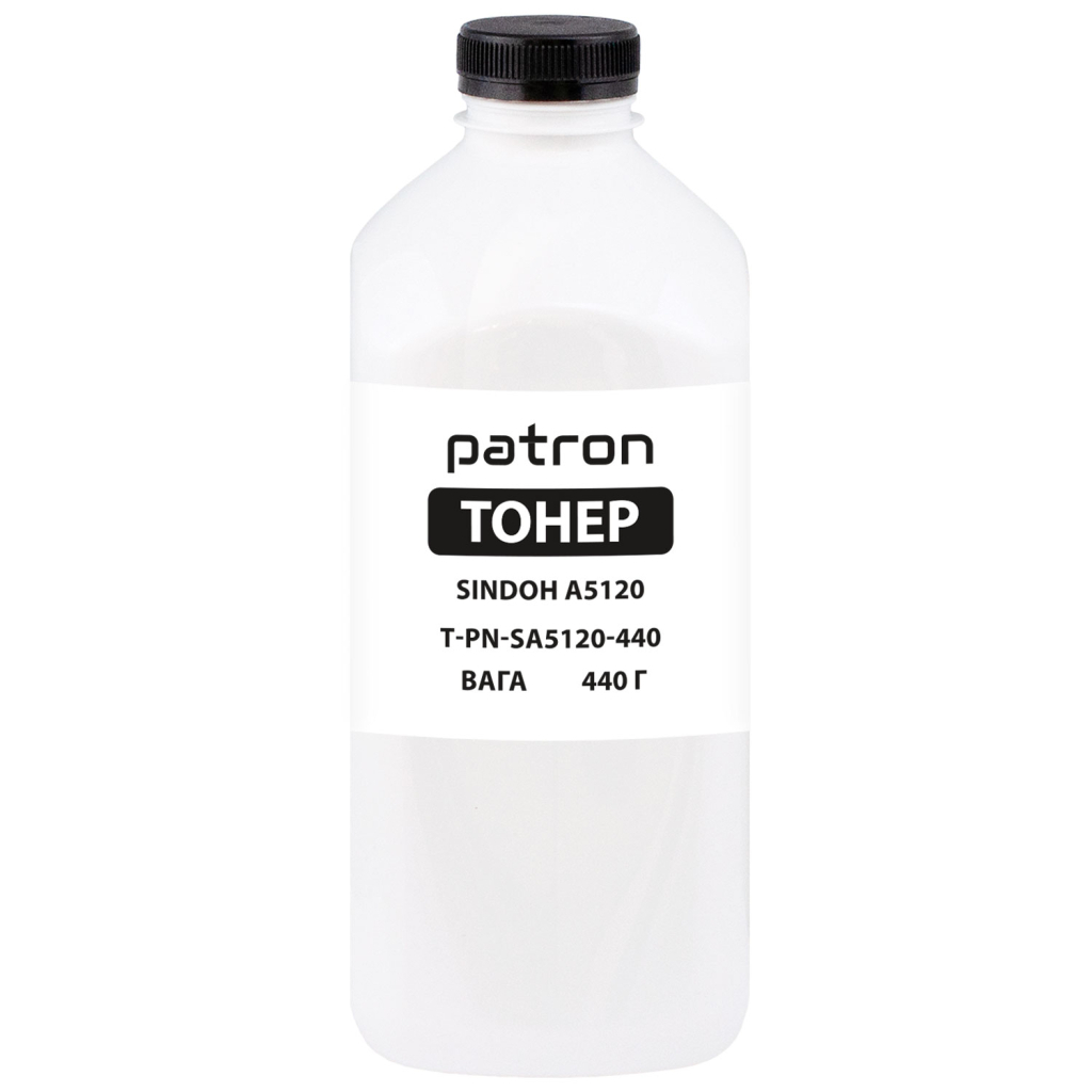 Тонер Pantum/Sindoh A5120, 440 г Patron Patron (PN-SA5120-440) Тонер Pantum/Sindoh A5120, 440 г Patron Patron (PN-SA5120-440)