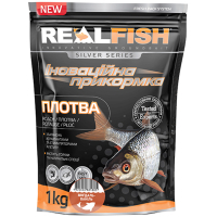 Прикормка Real Fish Silver Series Плотва Мигдаль-ваніль 1kg (809.00.34)