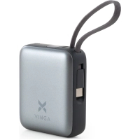 Батарея універсальна Vinga 10000 mAh 35W Display Cable (VPBB1035C)