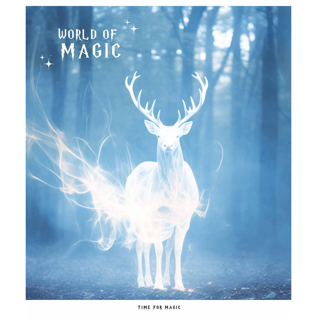 Зошит Школярик World of Magic 96 аркушів клітинка (096-3431K)