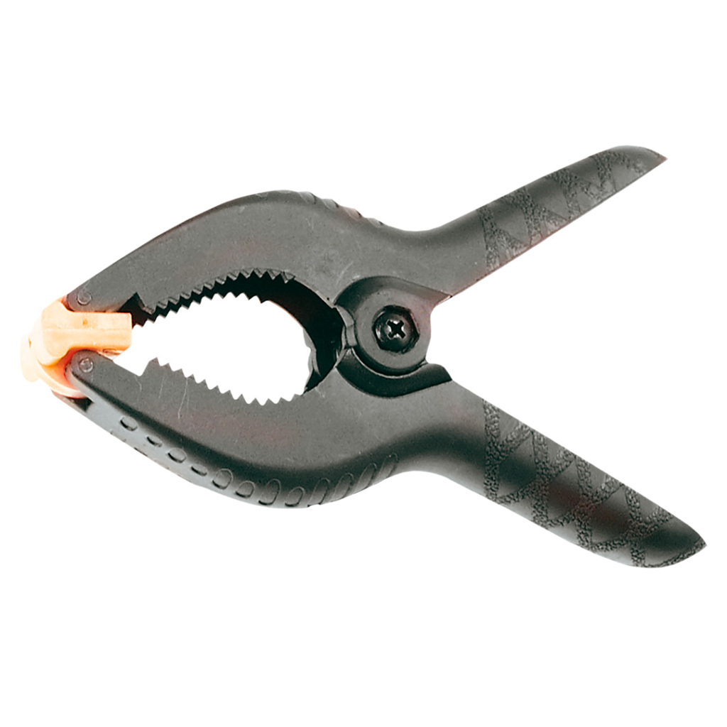 Струбцина Top Tools затискач пружинний, пластик, 150мм (12A415)