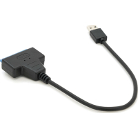 Перехідник USB 3.0 AM to SATA 0.1m for HDD/SSD black Voltronic (YT-C3.0-SATA/0.1)