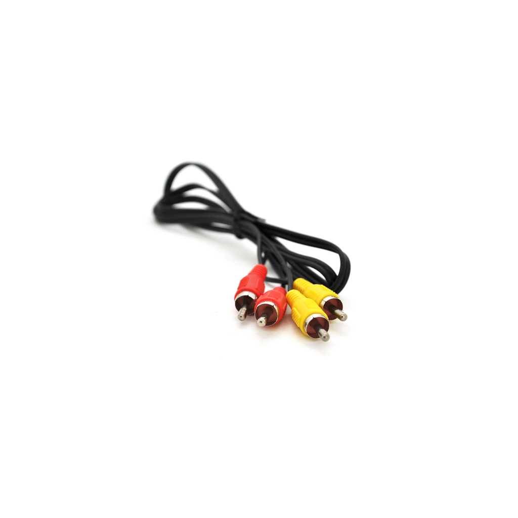 Кабель мультимедійний 2xRCA M to 2xRCA M 1.0m black Voltronic (14720) Кабель мультимедійний 2xRCA M to 2xRCA M 1.0m black Voltronic (14720)