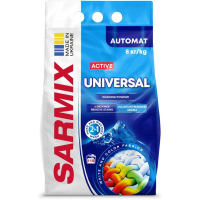 Sarmix Active Universal washing powder for all types of washing 8 kg (4820268104137)