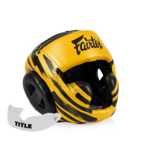 Боксерський шолом Fairtex HG16 Gold M (HG16_M_Gold)