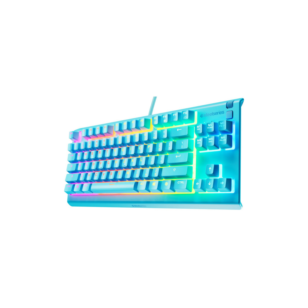 Клавіатура SteelSeries Apex 3 TKL USB UA Aqua (64933) Клавіатура SteelSeries Apex 3 TKL USB UA Aqua (64933)