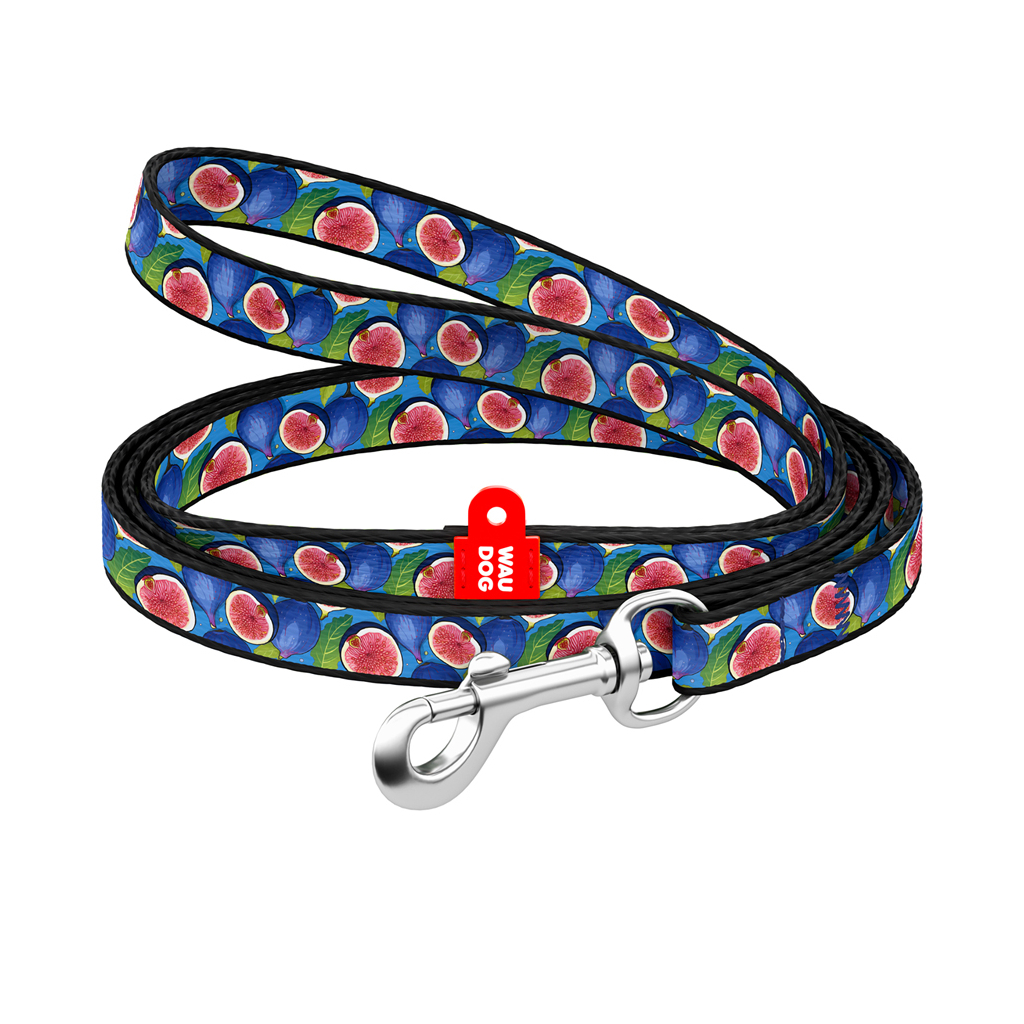 Повідець для котів WAUDOG Nylon "Інжир" Ш 10 мм Д 122 см (369-4053)