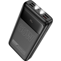 Батарея універсальна HOCO 30000mAh Apollo PD/65W QC/3.0 Black (DB81 / 714720)