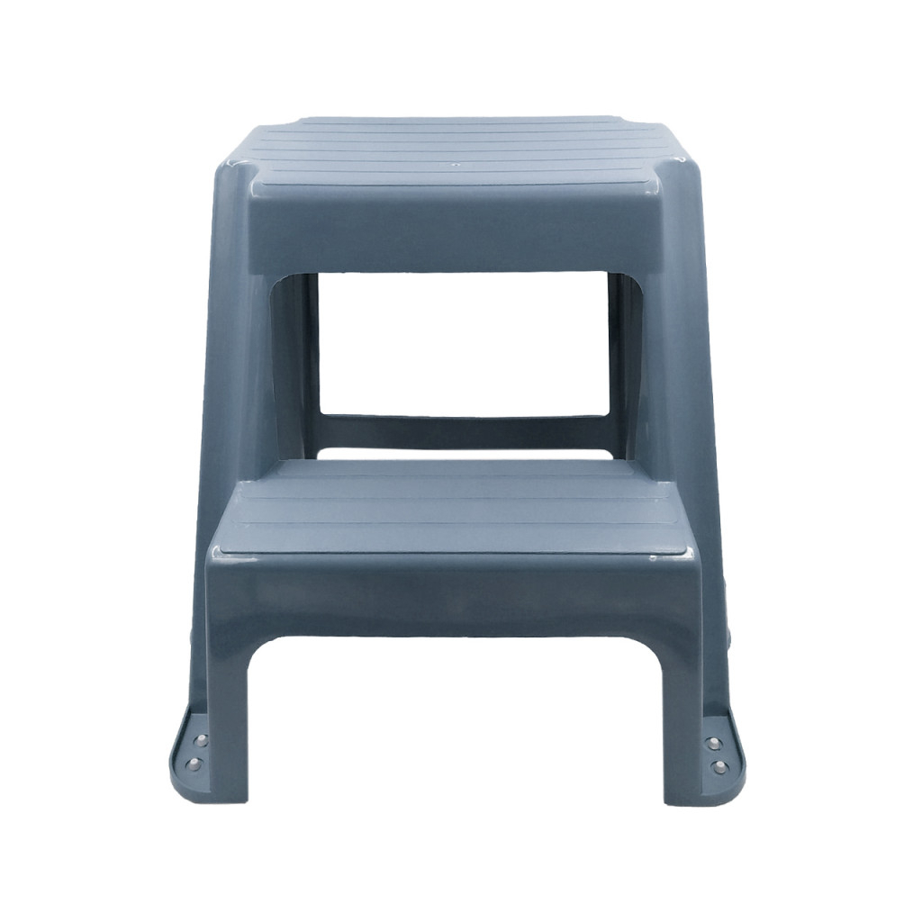 Табурет Irak Plastik зі сходинкою Step колір антрацитовий (20196)