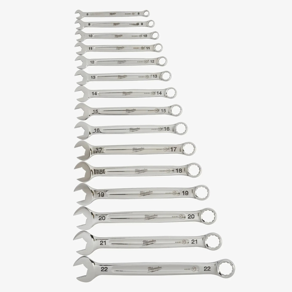 Ключ Milwaukee рожково-накидний MAX BITE 15шт (4932464258)