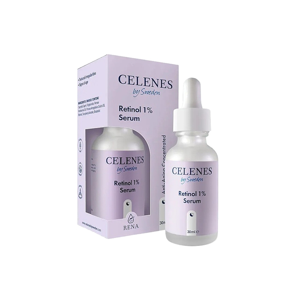 Сироватка для обличчя Celenes Rena Retinol 1% Serum 30 мл (7350104244125)