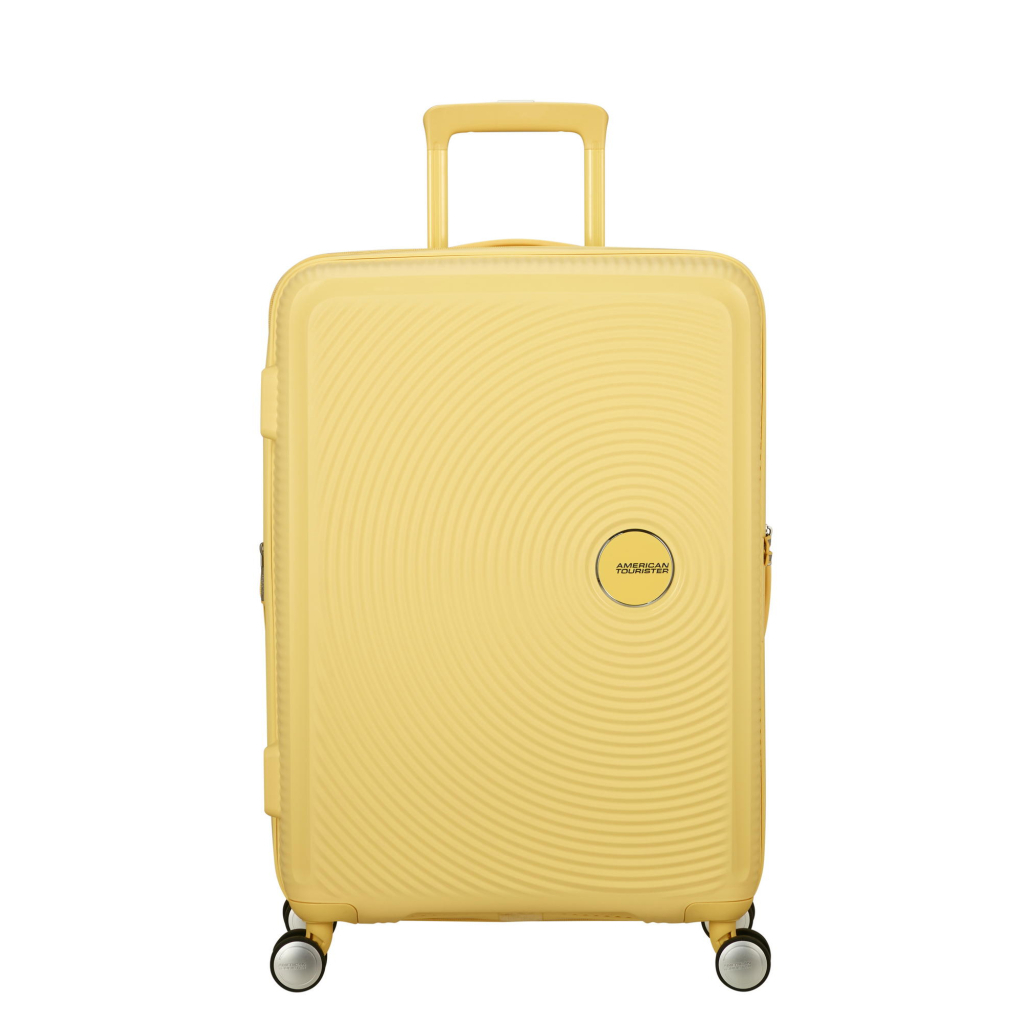 Валіза American Tourister Soundbox 71.5/81 л пастельно-жовта (32G*16002)