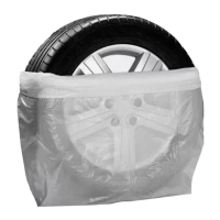 Set of technical assistance Poputchik Set of bags for the storage of passenger wheels R14-18, white color (4 pcs) (16-080-IS)