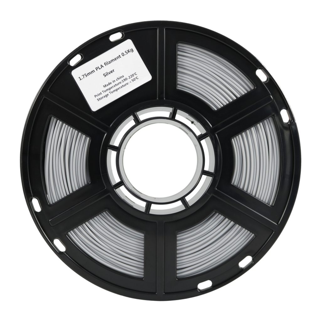 Пластик для 3D-принтера Flashforge PLA 1,75mm 0,5kg Silver (PS2)