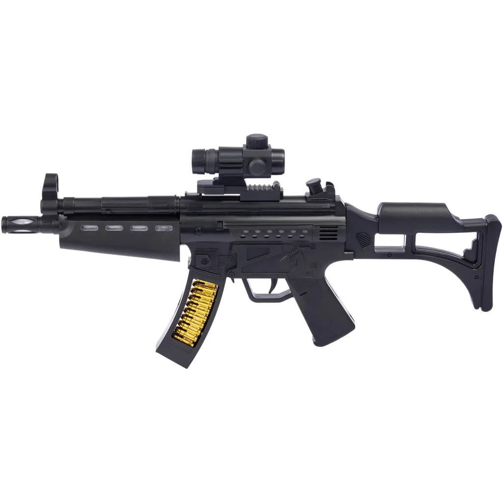 Іграшкова зброя ZIPP Toys Автомат світло-звуковий HK MP5 Чорний (804B-1)