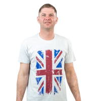 Футболка Sol's Regent 150 Great Britain Flag світло-меланжевий XL (11380300/10XL)