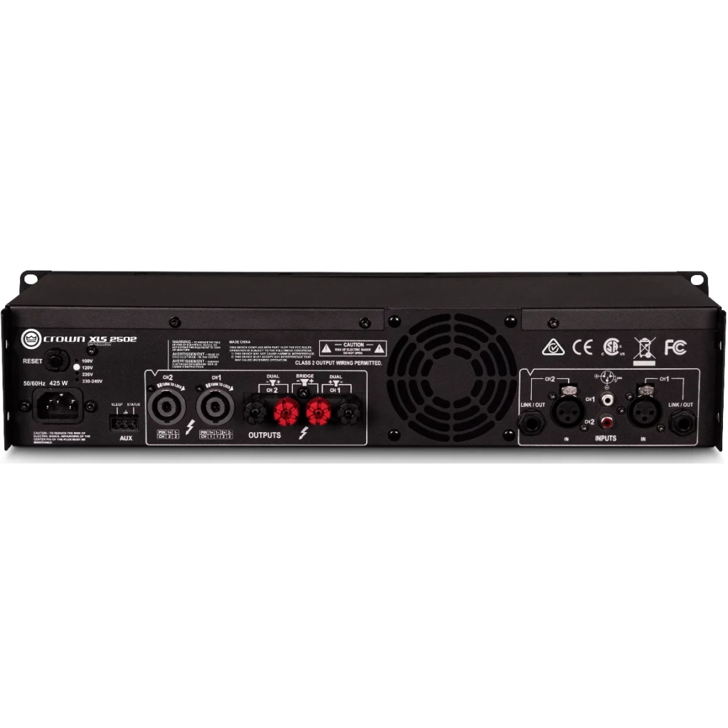 Підсилювач Crown Audio XLS2502 (NXLS2502-34-EU) Підсилювач Crown Audio XLS2502 (NXLS2502-34-EU)