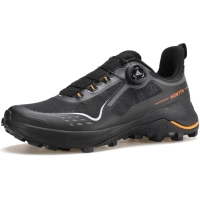 Humtto Men's Venom Trekking Sneakers Quick Lacing Black 45 (850930A-1-45)