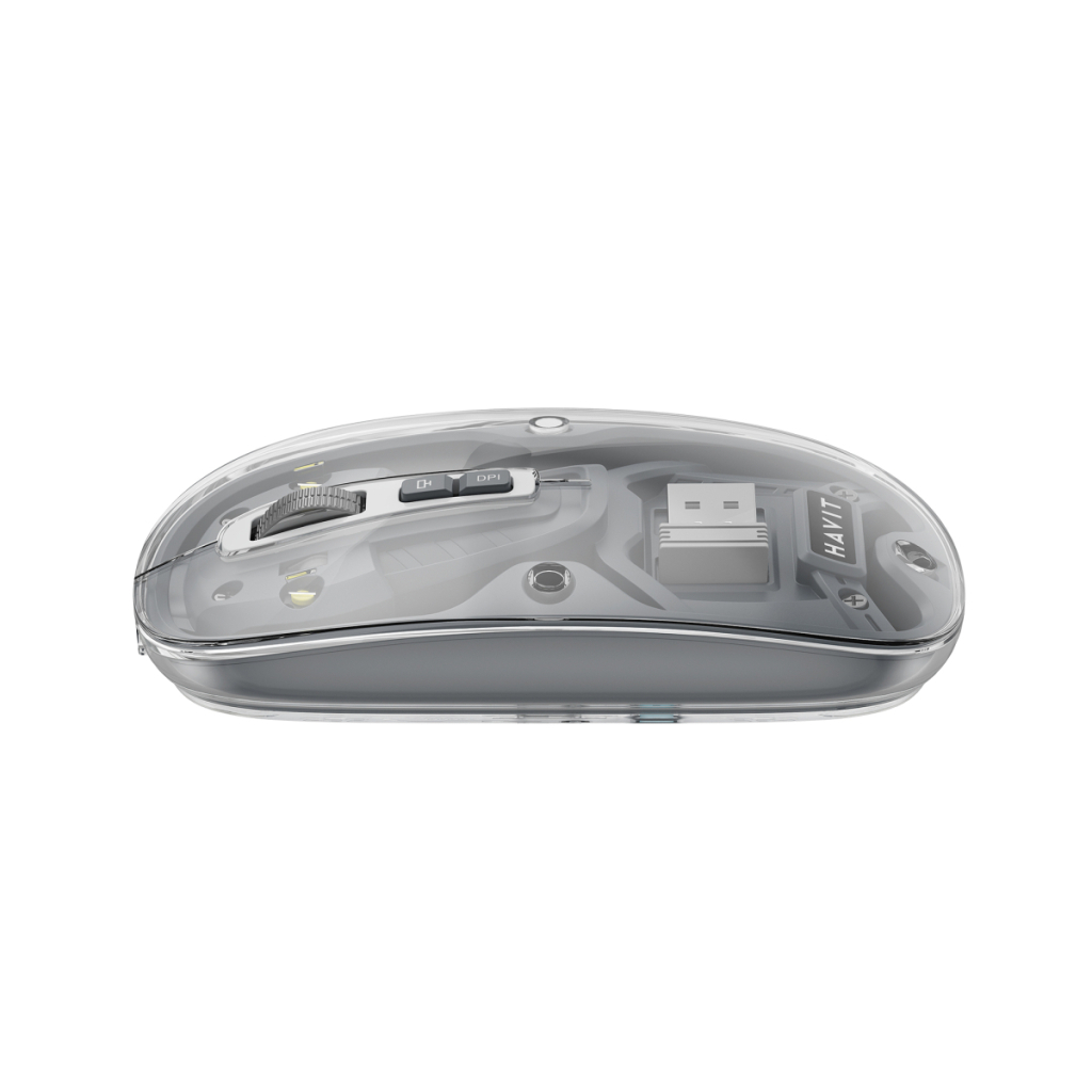 Мишка Havit MS62WB Pro Wireless Transparent Gray (6939119045128) Мишка Havit MS62WB Pro Wireless Transparent Gray (6939119045128)