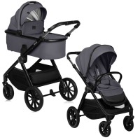 Lionelo Layla 2in1 Gray Stone stroller (LO-LAYLA 2IN1 GRAY STONE)
