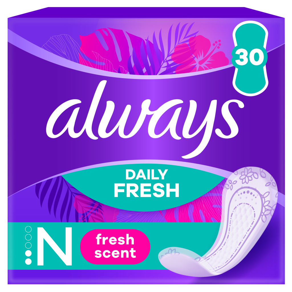 Щоденні прокладки Always Daily Fresh Normal Flexistyle 30 шт. (4015400743545) Щоденні прокладки Always Daily Fresh Normal Flexistyle 30 шт. (4015400743545)