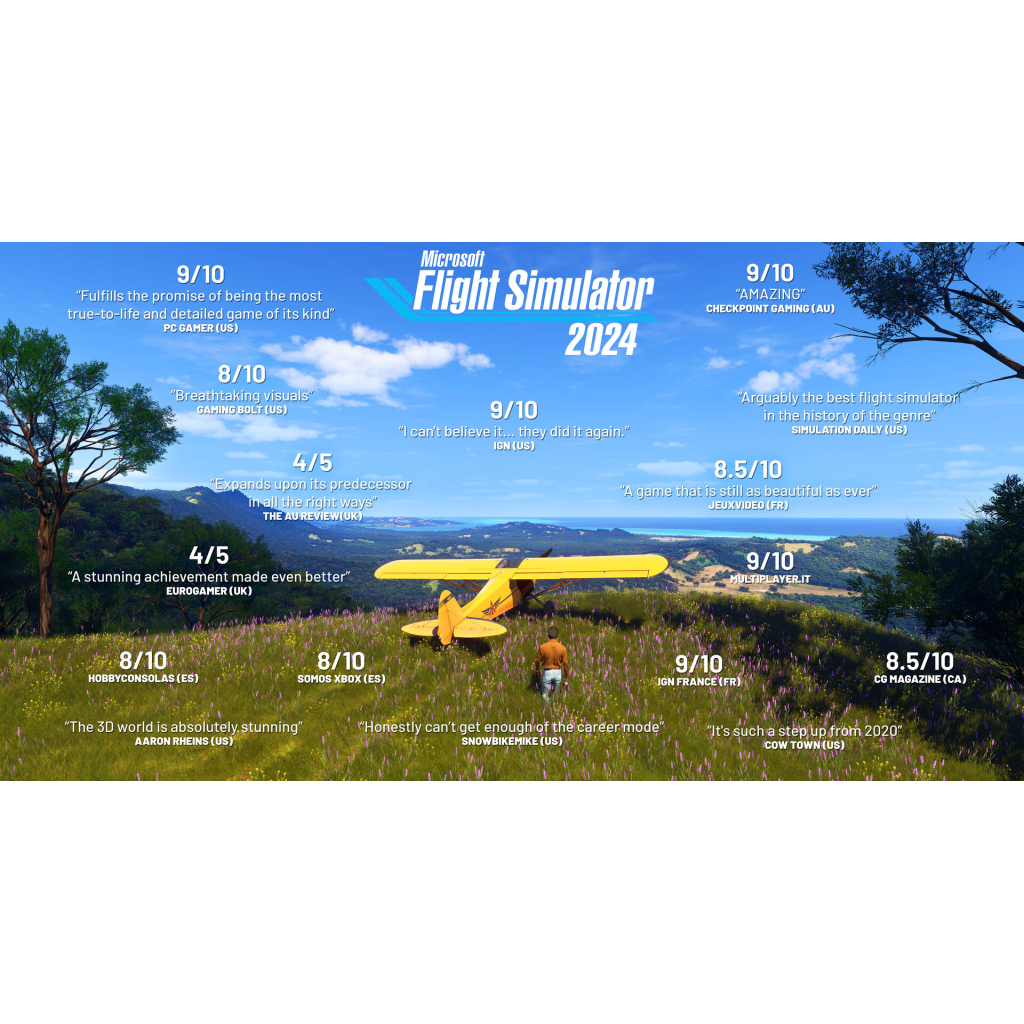 Гра Sony Microsoft Flight Simulator 2024, BD диск (1187140) Гра Sony Microsoft Flight Simulator 2024, BD диск (1187140)