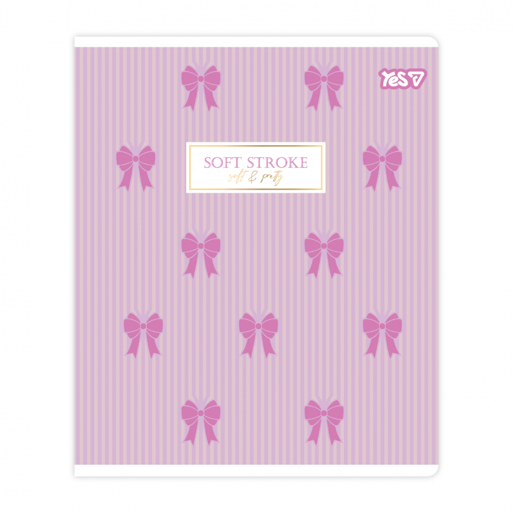 Зошит Yes Pink bow А5 12 аркушів лінія (768565) Зошит Yes Pink bow А5 12 аркушів лінія (768565)