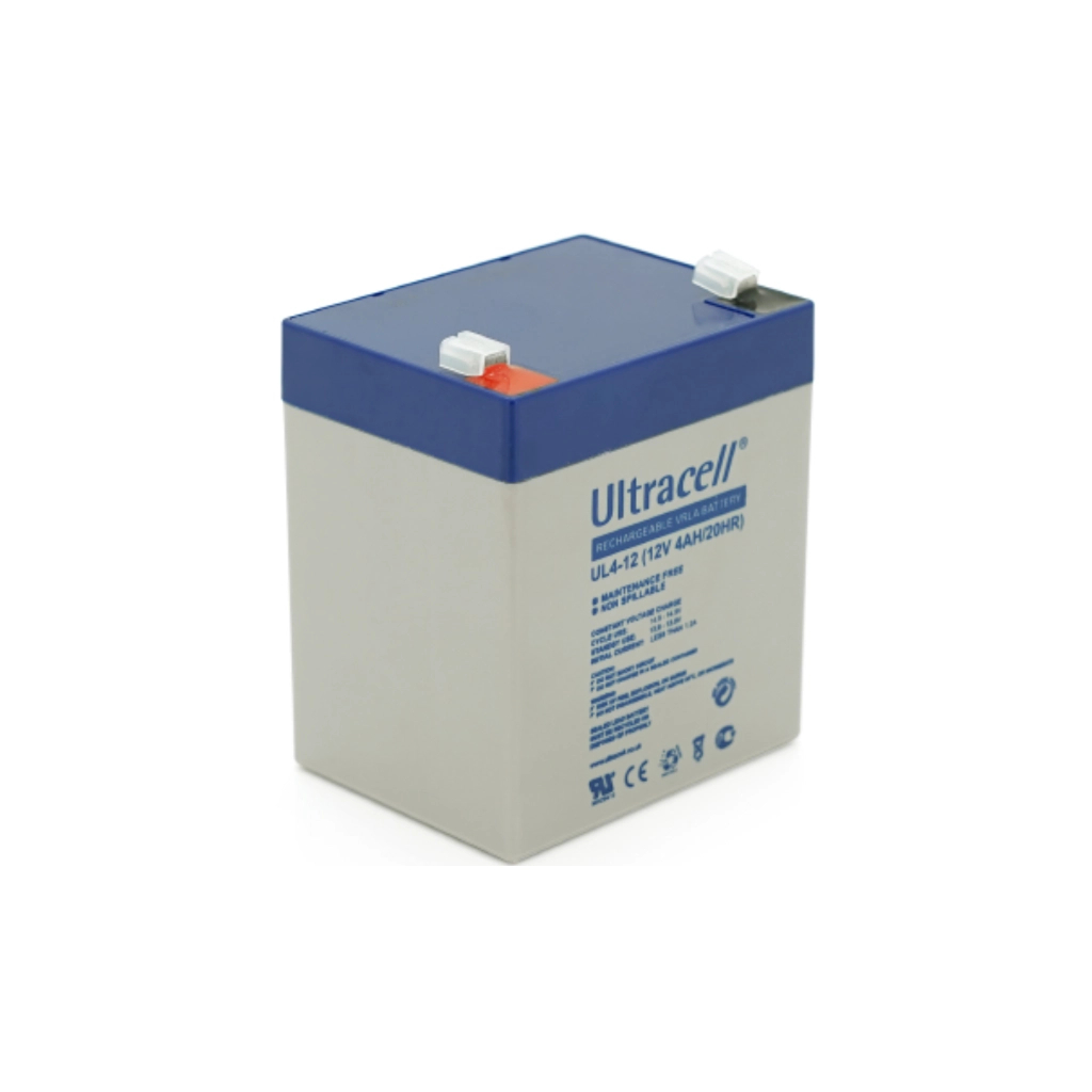 Батарея до ДБЖ Ultracell AGM 12V 4 Ah, 1.4 kg (UL4-12)