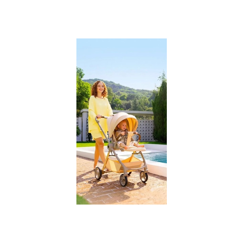 Коляска Kidilo 2в1 Haolaifu H3 Beige бежева (692870766409) (1195569)