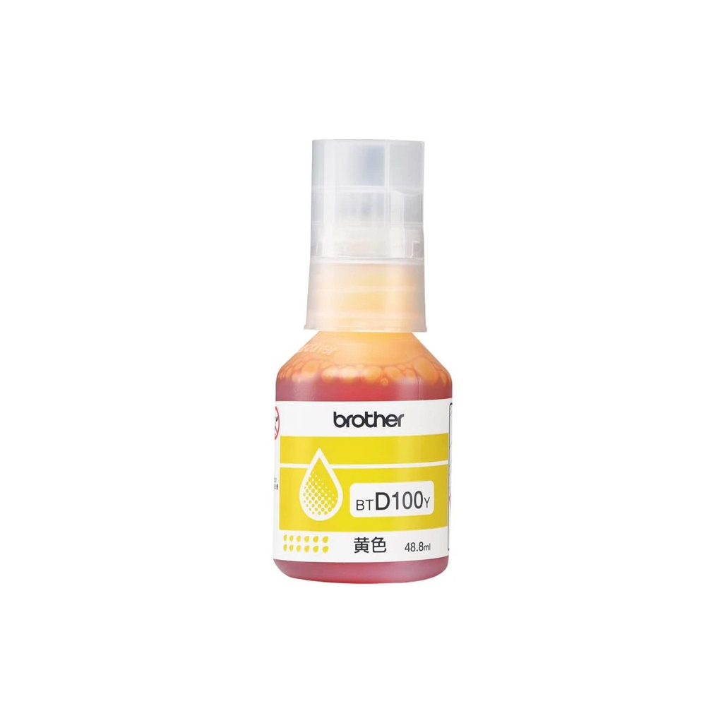 Контейнер з чорнилом Brother BTD100Y 48.8ml (BTD100Y)