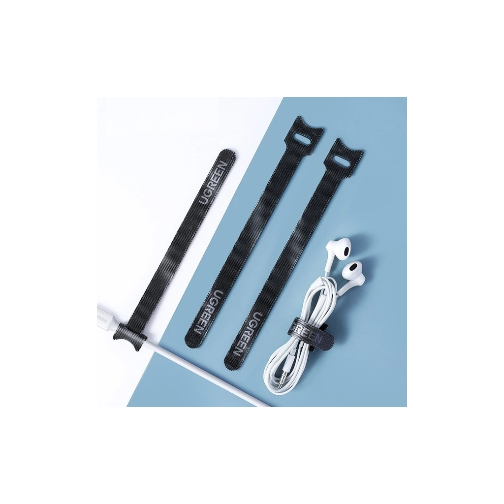 Тримач для кабелю Ugreen LP401 Cable Winder 20-Pack Black (20245P20) Тримач для кабелю Ugreen LP401 Cable Winder 20-Pack Black (20245P20)