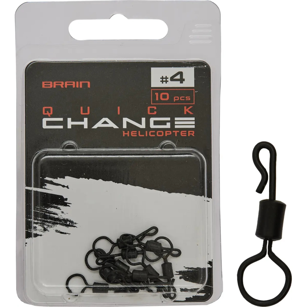 Вертлюг Brain Quick Change (helicopter) No.4 (10 шт/уп) SGCA-8023-4 (1858.24.82) Вертлюг Brain Quick Change (helicopter) No.4 (10 шт/уп) SGCA-8023-4 (1858.24.82)