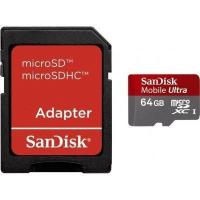 Карта пам'яті SanDisk 64Gb microSDXC Ultra UHS-I (SDSDQUA-064G-U46A)