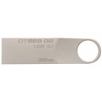 USB флеш накопичувач Kingston 32GB DataTraveler SE9 G2 Metal Silver USB 3.0 (DTSE9G2/32GB)