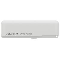 USB флеш накопичувач ADATA 32GB UV110 White USB 2.0 (AUV110-32G-RWH)