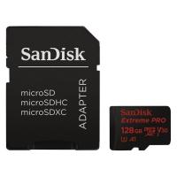 Карта пам'яті SanDisk 128GB microSD class 10 V30 A1 UHS-I U3 4K Extreme Pro (SDSQXCG-128G-GN6MA)