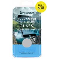 Скло захисне MakeFuture для Samsung J8 2018 Black Full Cover Full Glue (MGFCFG-SJ818B)