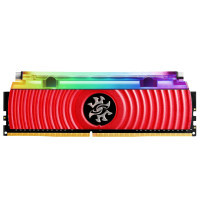 Модуль пам'яті для комп'ютера DDR4 8GB 4133 MHz XPG Spectrix D80 Red ADATA (AX4U413338G19-SR80)
