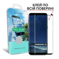 Скло захисне MakeFuture для Samsung S9 3D Black Full Glue (MG3DFG-SS9)