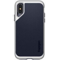 Чохол до мобільного телефона Spigen iPhone XS Neo Hybrid Satin Silver (063CS24920)