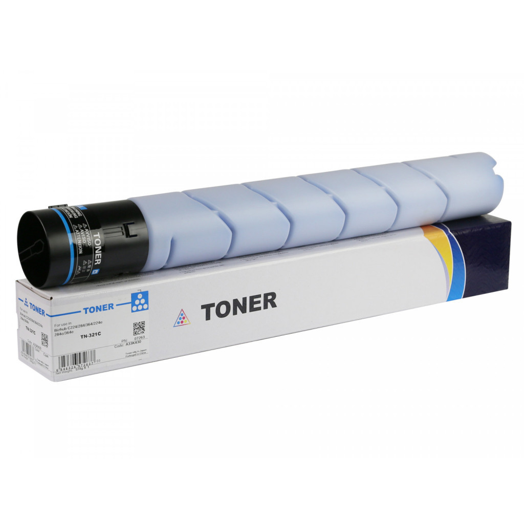Тонер-картридж CET Konica Minolta TN-321 cyan 514г (CET7263) Тонер-картридж CET Konica Minolta TN-321 cyan 514г (CET7263)