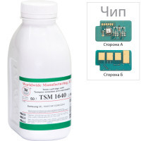 Тонер Samsung ML-1640,50г Black +chip WWM (LJ-SET121)