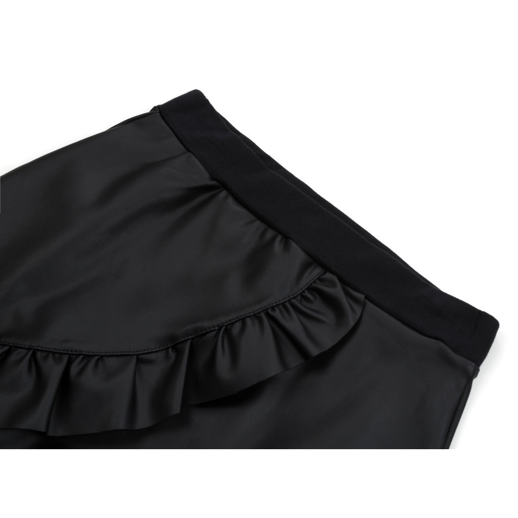 Спідниця дитяча Lovetti з оборкою (6645-158G-black)